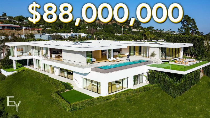 image 0 Inside A $88 Million Ultra Modern Beverly Hills Mansion