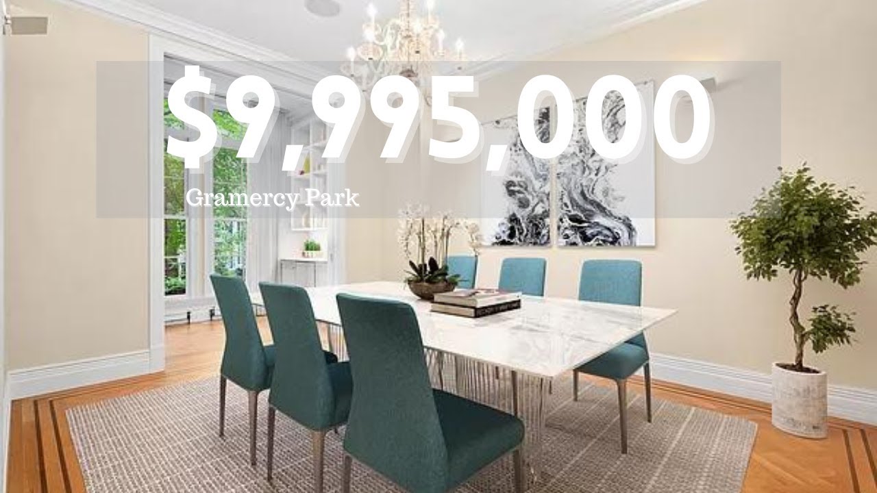 image 0 Inside A $9.995m Gramercy Park Nyc Brownstone : 12 Rooms 6 Beds 4.5 Baths With Elevator