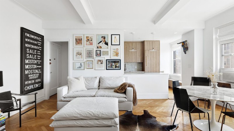 Inside A Vibrant Gut-renovated Brooklyn Apartment : 90 8th Avenue : Serhant. Tour