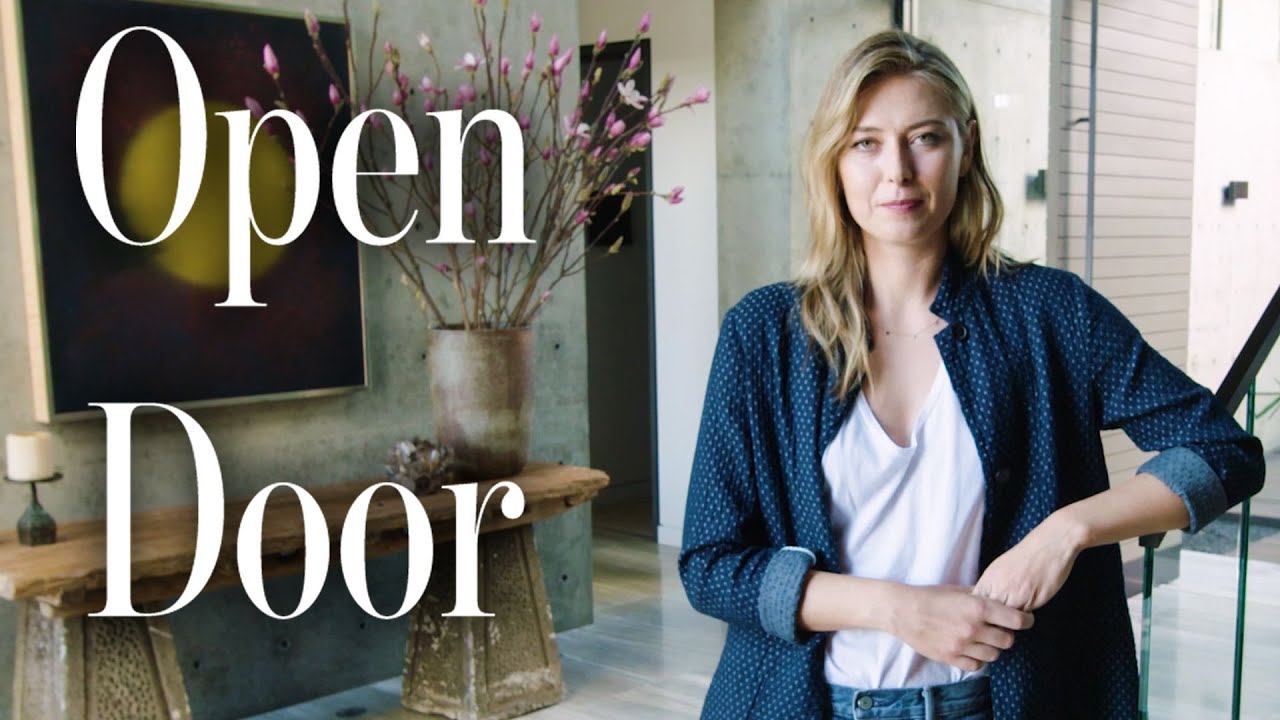 image 0 Inside Maria Sharapova's House With A Basement Bowling Alley : Open Door : Architectural Digest