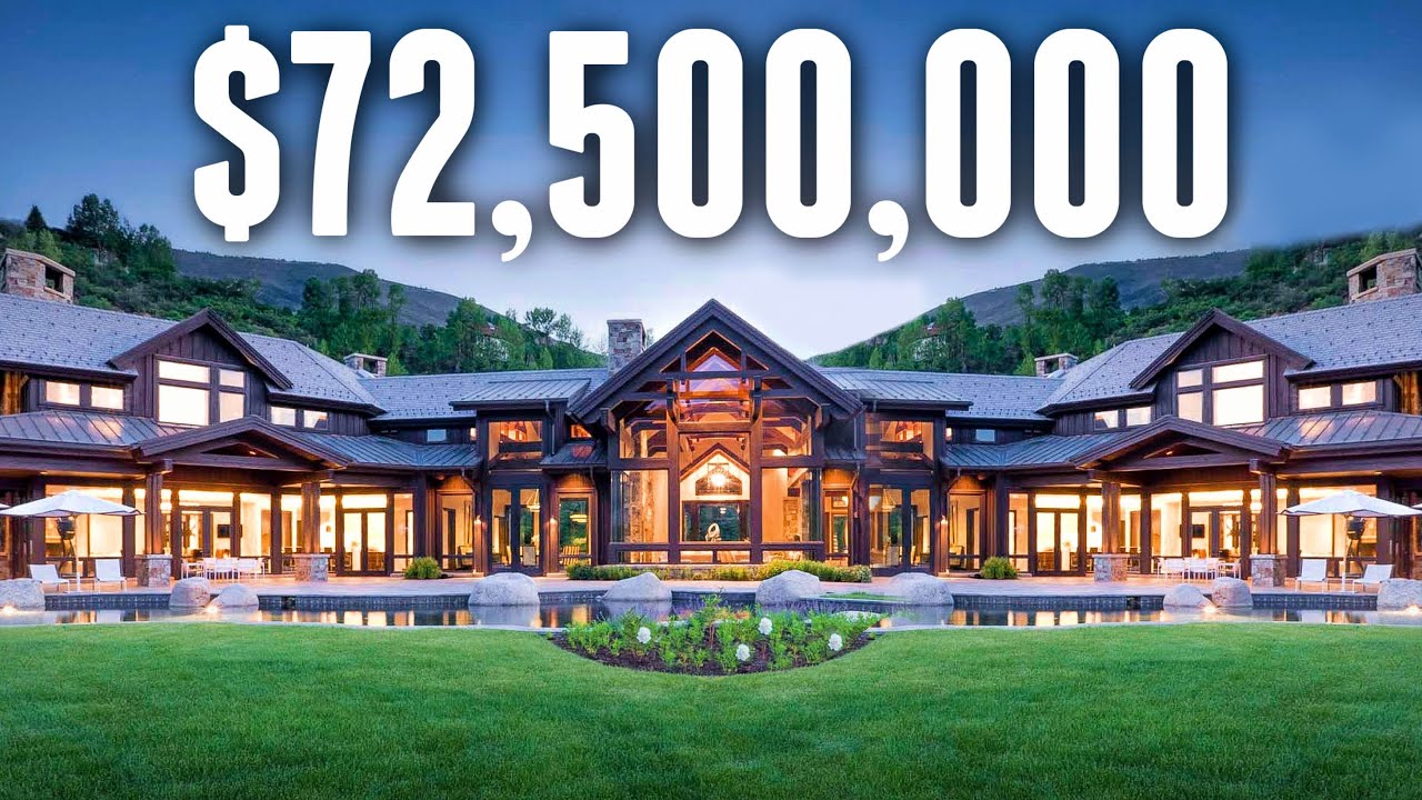 image 0 Inside The MOST EXPENSIVE Home in Colorado | Mansion Tour