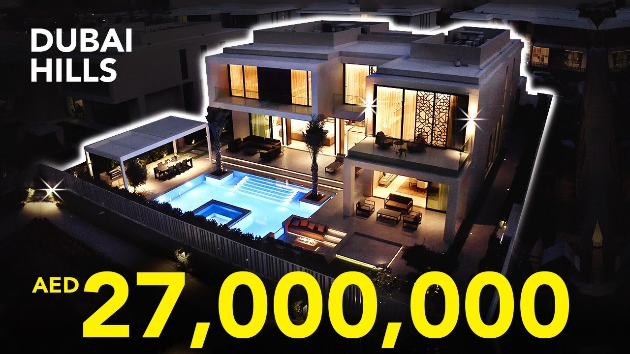 image 0 Inside The Most Stunning Interior Designed Villa In Dubai Hills Estate : Luxury Property Vlog #70