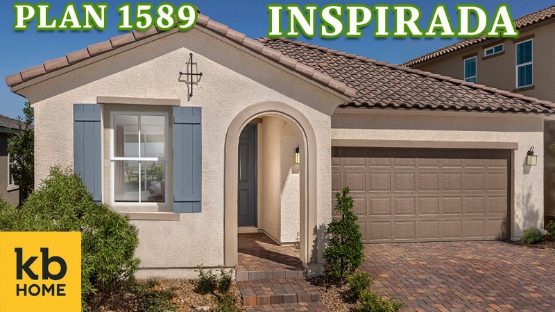Inspirada Plan 1589 By Kb Homes - New Home For Sale In Henderson / South Las Vegas
