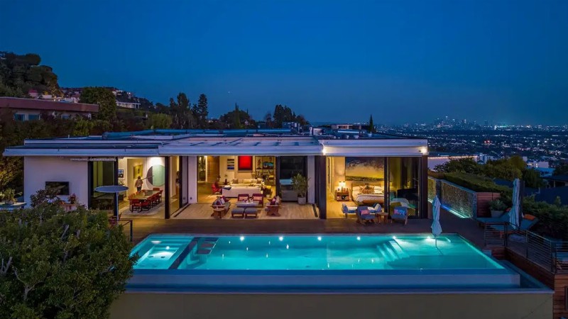 Just Listed $12.5 Million Sunset Strip Contemporary Home Offers California Living At Its Finest