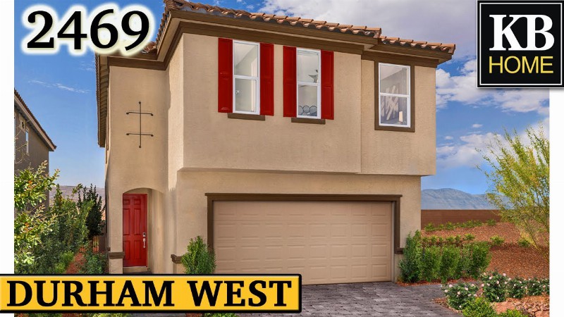 image 0 Kb Homes In Southwest Las Vegas At Durham West - Plan 2469 : Las Vegas New Homes For Sale