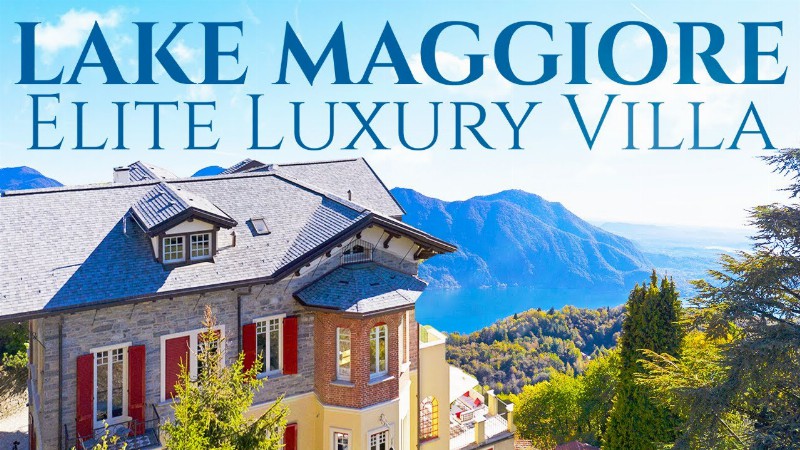 Luxury Estate For Sale By The Shores Of Lake Maggiore With Exclusive Panoramic Position : Lionard