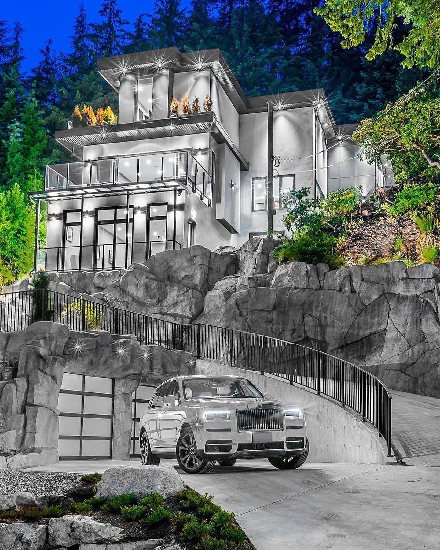Luxury Real Estate - Situated on a private estate in the confines of West Vancouver’s most prestigio