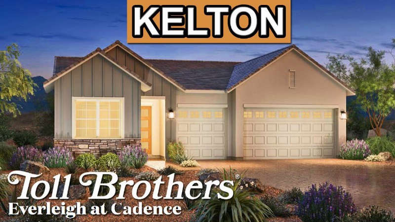 Luxury Single Story Homes By Toll Brothers In Henderson : Everleigh At Cadence - Kelton Plan 2215+sf