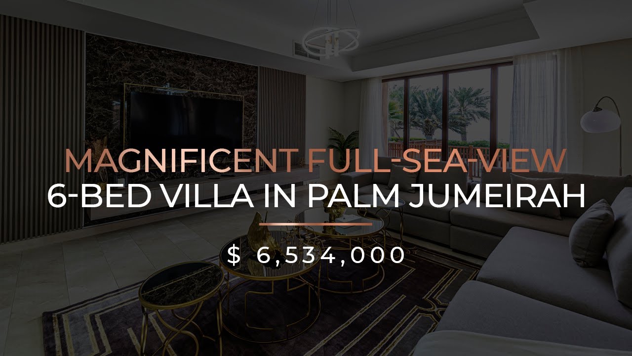 image 0 Magnificent Full-sea-view 6-bed Villa In Palm Jumeirah For Sale In Dubai : Ax Capital : 4k