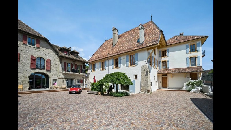 Magnificent Manor In Begnins Vaud Switzerland : Sotheby's International Realty