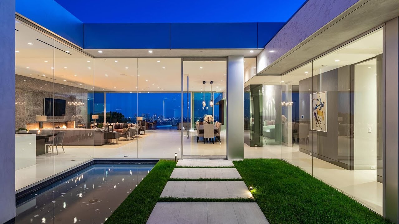 image 0 Magnificently Architected Modern Masterpiece Is The Quintessential Los Angeles Trophy Home