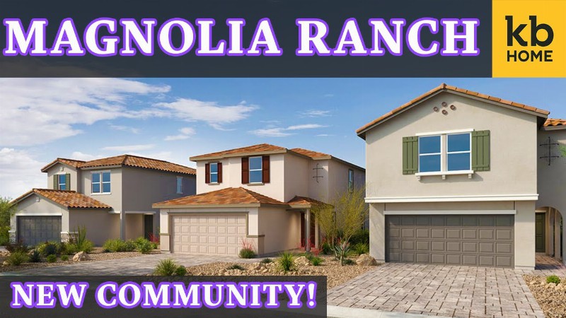 Magnolia Ranch - New Upcoming Community In Sw Las Vegas By Kb Homes