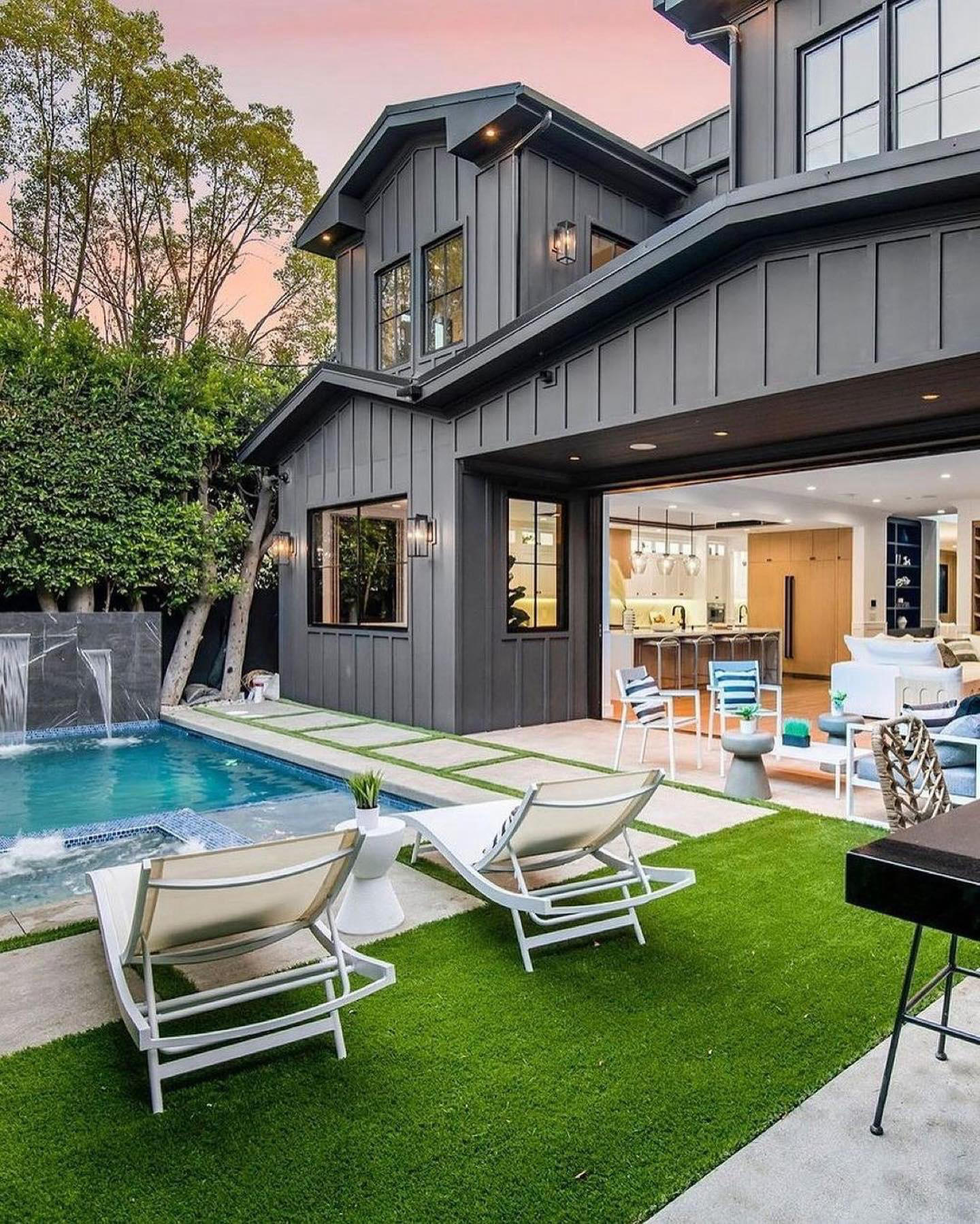 Millionaire Homes - Situated behind gates in prime Beverly Grove, this new, 5-bedroom residence show
