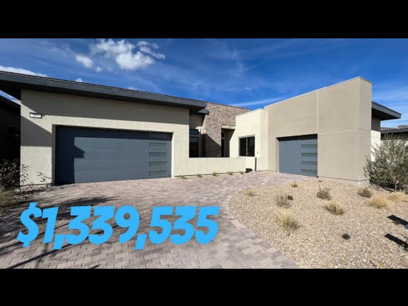 Modern Contemporary Home For Sale Summerlin. 3064 Sqft Office 4bd 4ba 3cr Pool Size Lot