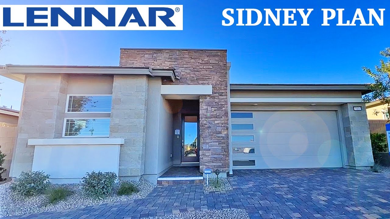 Modern Home For Sale In Summerlin - Single Story At Stonebridge Community Heritage By Lennar