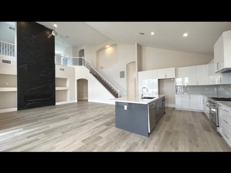 Modern Home Summerlin For Sale With Solar Panels $1.2m 3151 Sqft 4bd 3ba Owner Suite Downstairs