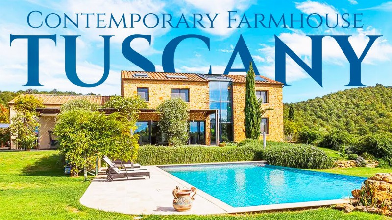 Modern Luxury Farmhouse With Vertical Garden For Sale In Manciano : Lionard