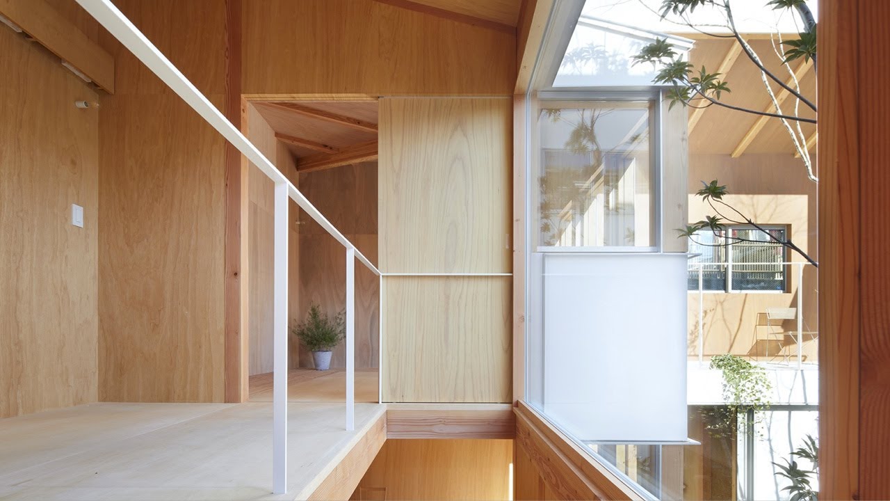 image 0 Multi-level Japanese House With A Central Courtyard