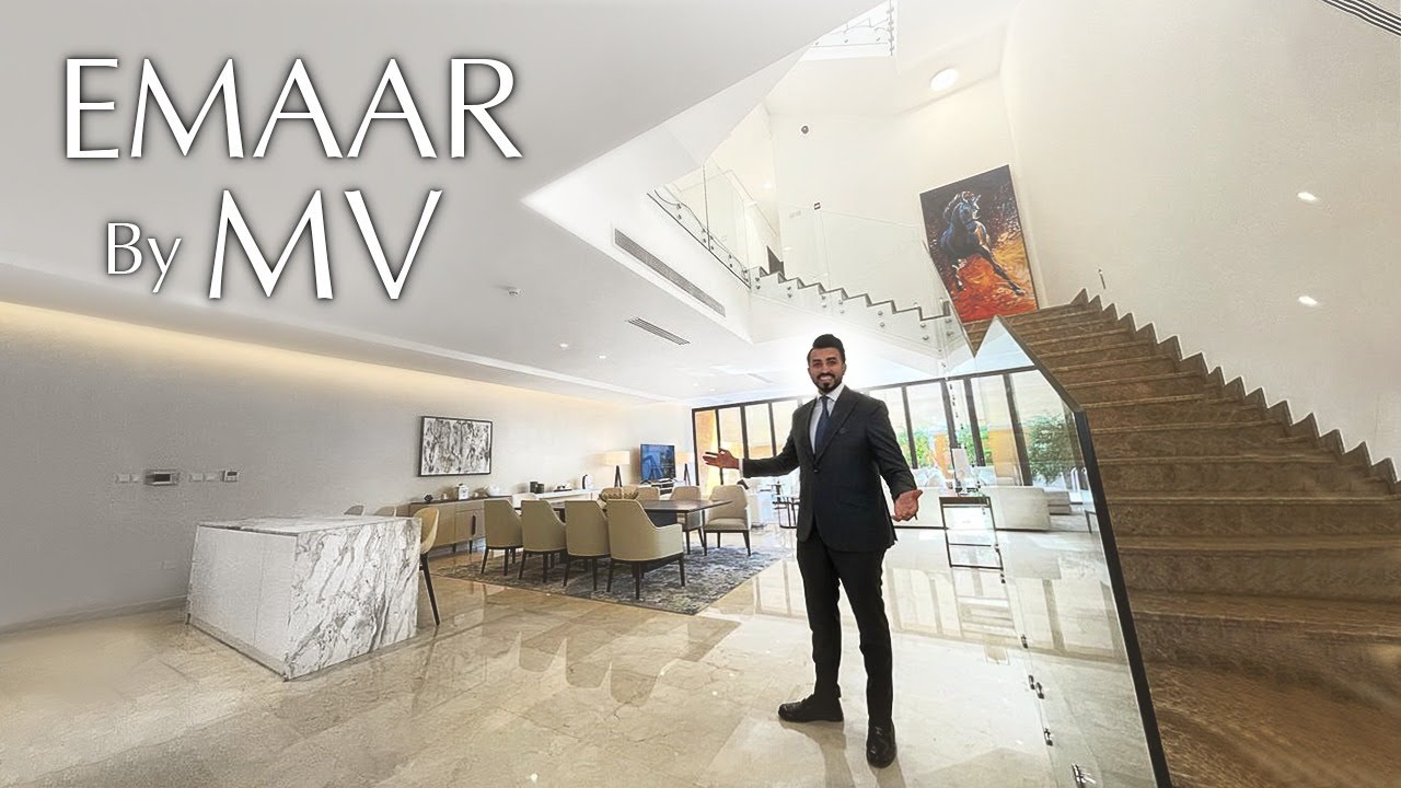 Mv Villas By Emaar In Al Manara Dubai : Farooq Syed Syed Vlogs : Property Vlog #68
