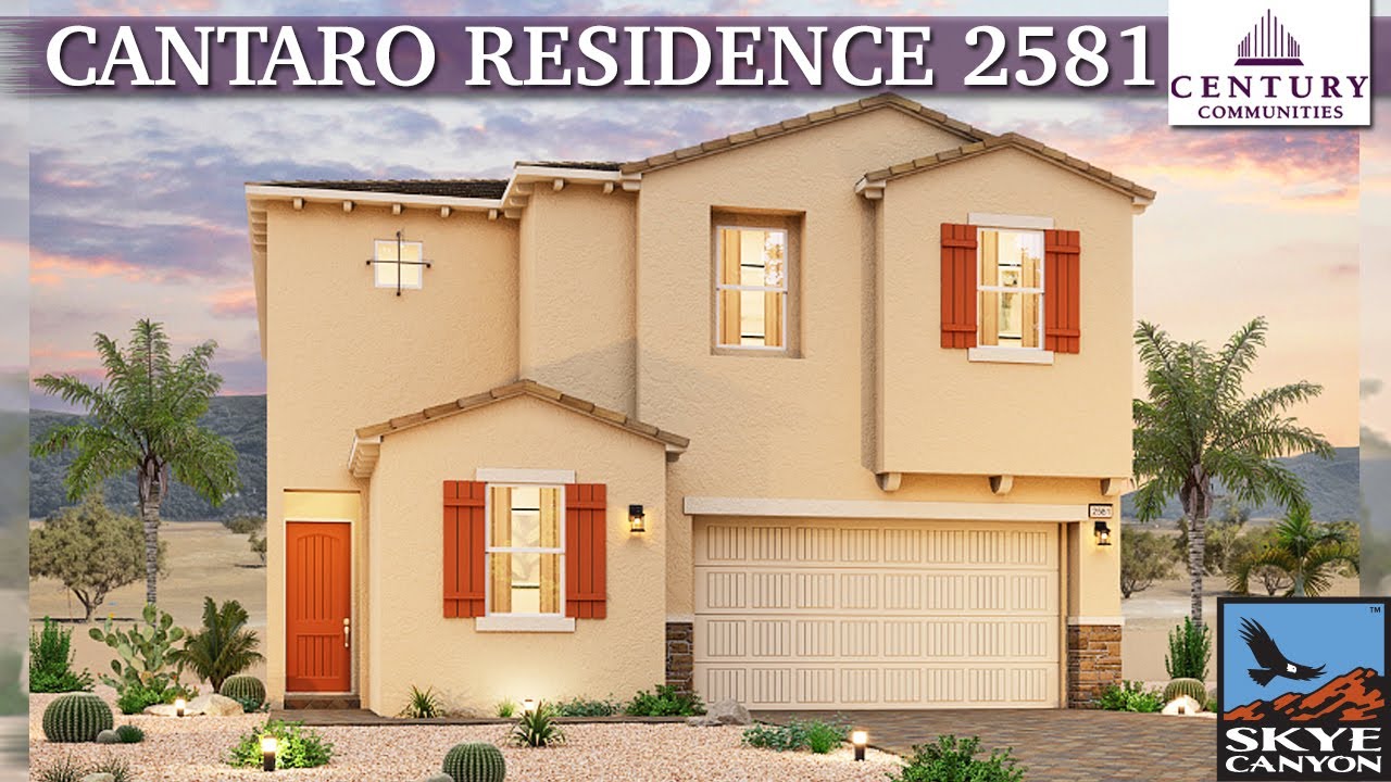 image 0 Never Before Seen Residence 2581 By Century Communities - New Skye Canyon Homes At Cantaro