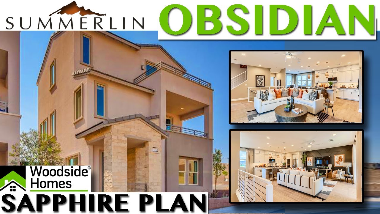 image 0 New Homes In Summerlin At Repdoint - The Sapphire Plan 5 By Woodside Homes