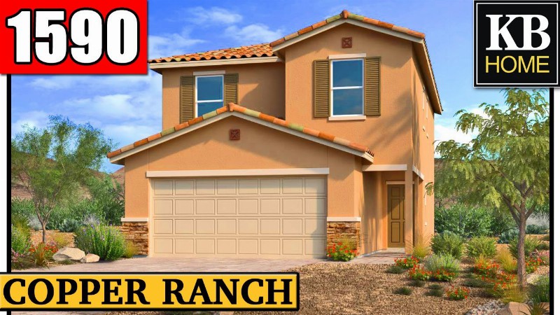 New Kb Homes In Southwest Las Vegas $459k+ : Landings At Copper Ranch Plan 1590
