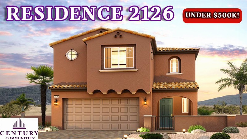 New Residence 2126 At Eaglepointe - $478k L Century Communities New Home For Sale In Nw Las Vegas