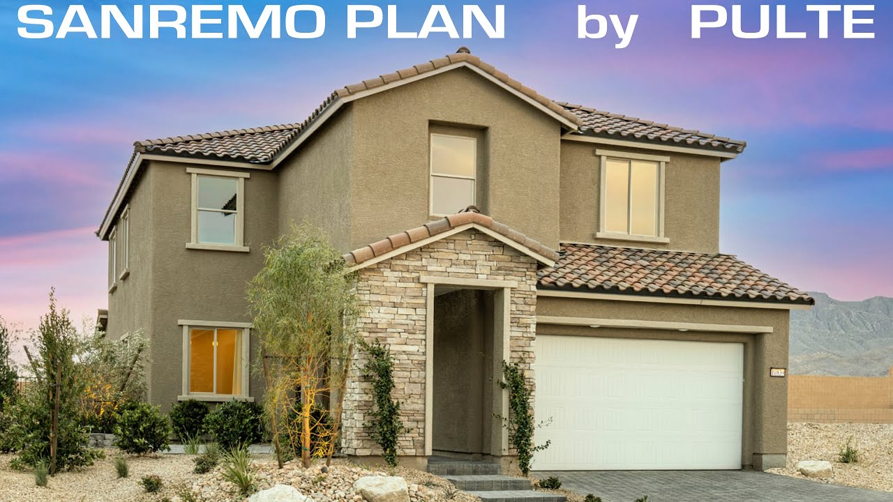 image 0 New! Sanremo Plan At Valridge In Skye Hills - 3104 Sqft Home For Sale In Las Vegas - $565880+