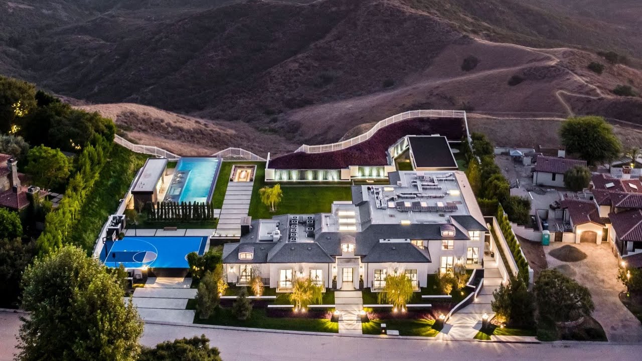 image 0 Newly Built California World Class Mega Mansion In Calabasas With Breathtaking Vistas
