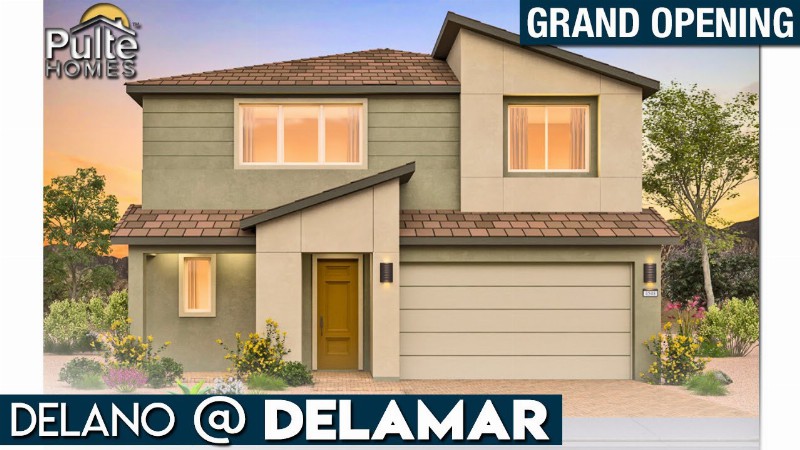image 0 Now Open! Delamar In The Southwest By Pulte Homes : Touring The Delano Model - New Homes Las Vegas