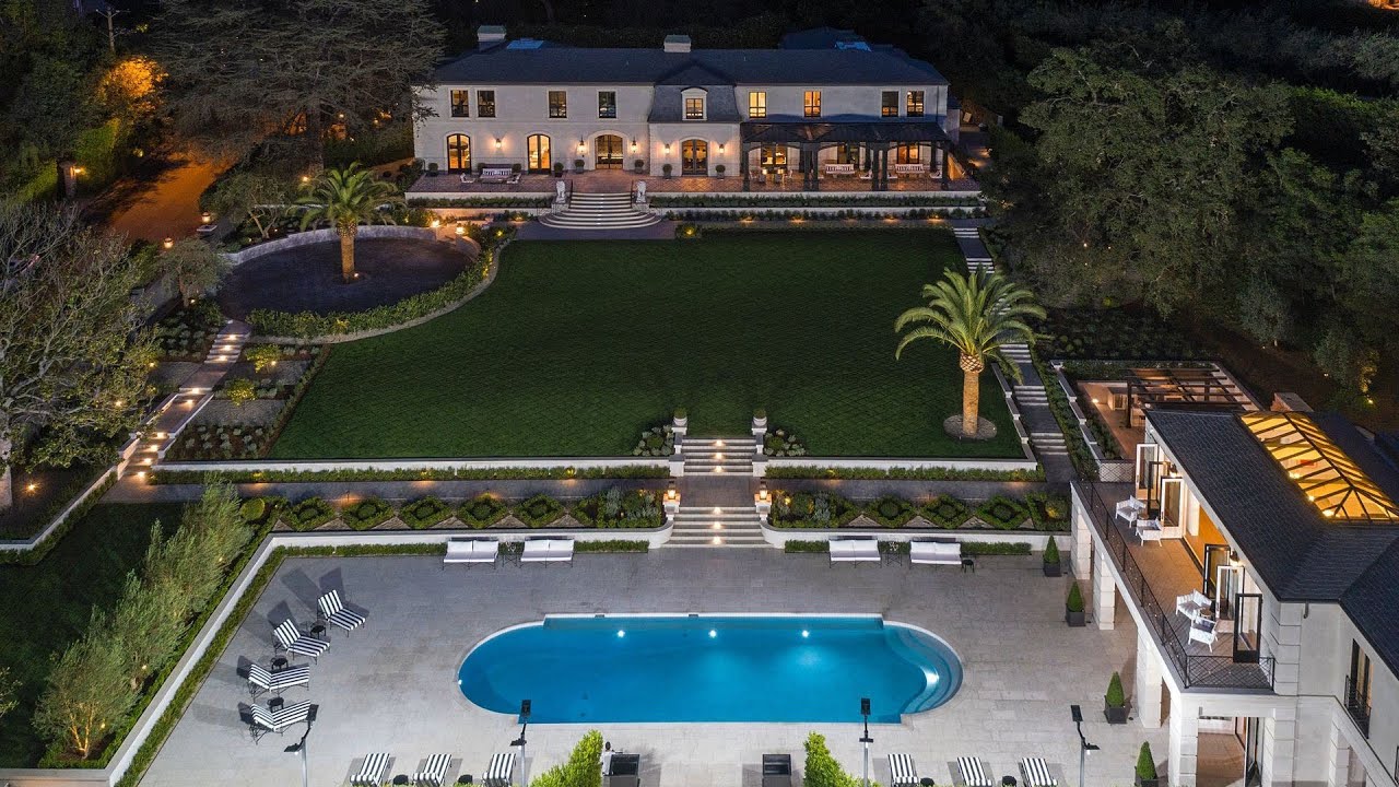 image 0 One Of The Finest Estates In Los Angeles Is Marked By European Charm And Iconic Hollywood Glamour