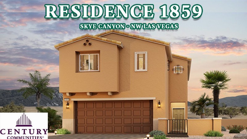 Plan 1859 At Marvella In Skye Canyon L Century Communities New Homes For Sale In Nw Las Vegas