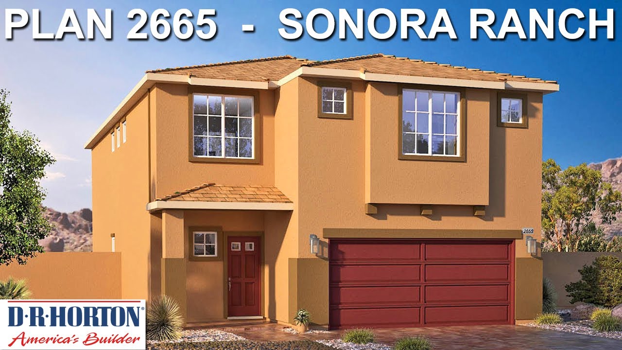 image 0 Plan 2665 $450k+ New Homes In North Las Vegas By Dr Horton @ Sonora Ranch - Las Vegas Homes For Sale