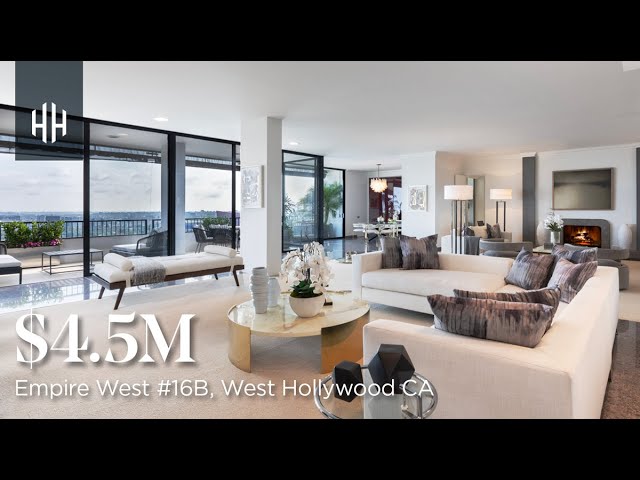 image 0 Prestigious West Hollywood Penthouse  :  Empire West #16b