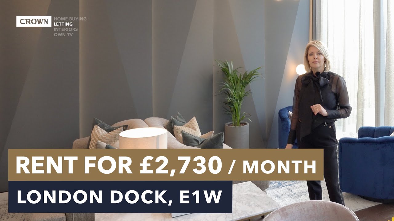 image 0 Rent For £2730 A Month 1 Bedroom Apartment In London Dock Cashmere Wharf London E1w