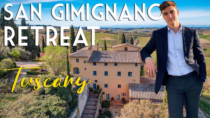 Restored Boutique Hotel For Sale In San Gimignano Tuscany