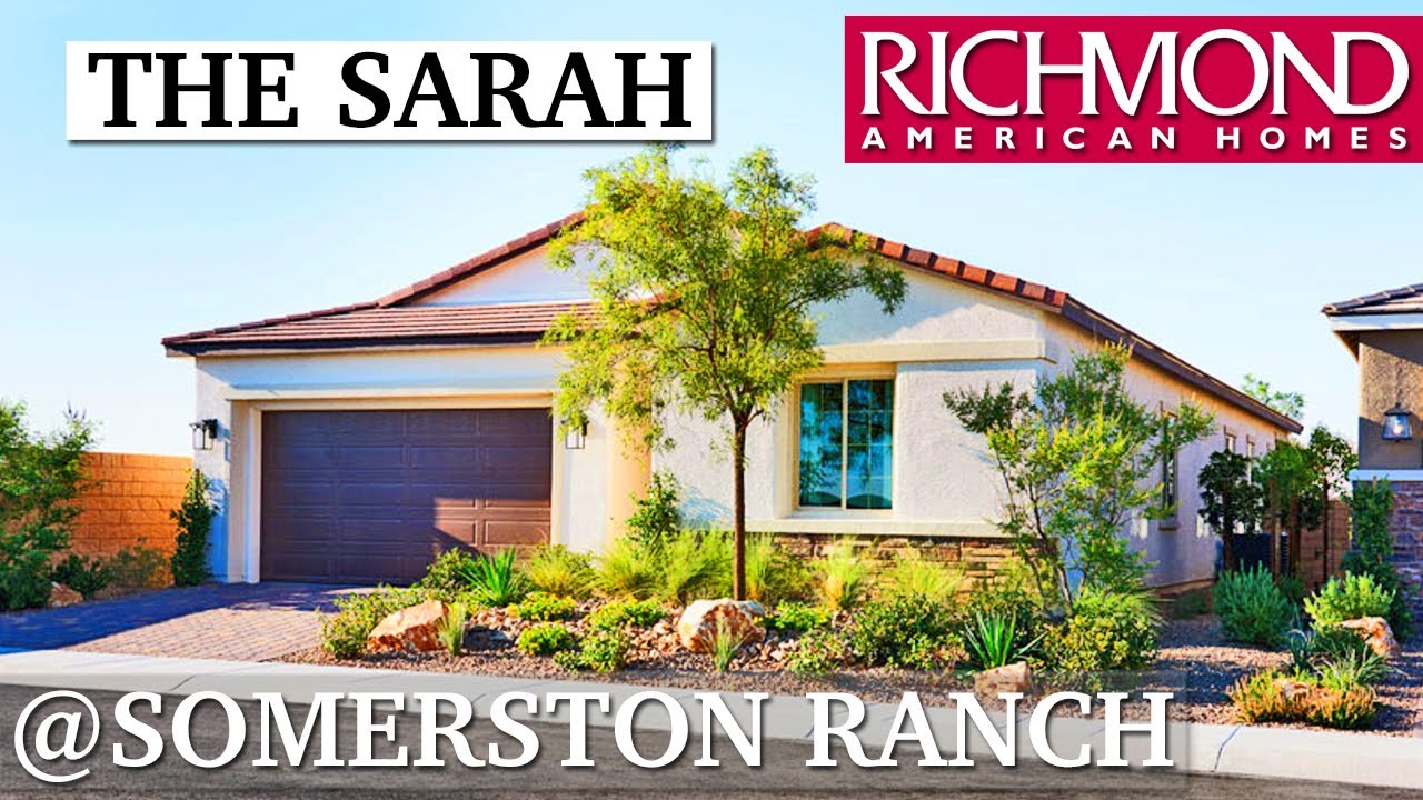 Sarah Plan - Richmond American Homes @ Somerston Ranch In Skye Hills - Single Story Homes For Sale