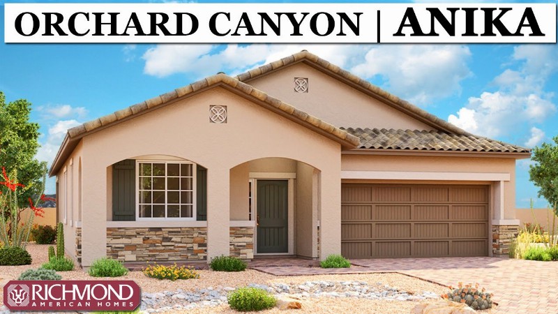 Single Story Home 429k+ In North Las Vegas - Anika Plan By Richmond American Homes At Orchard Canyon