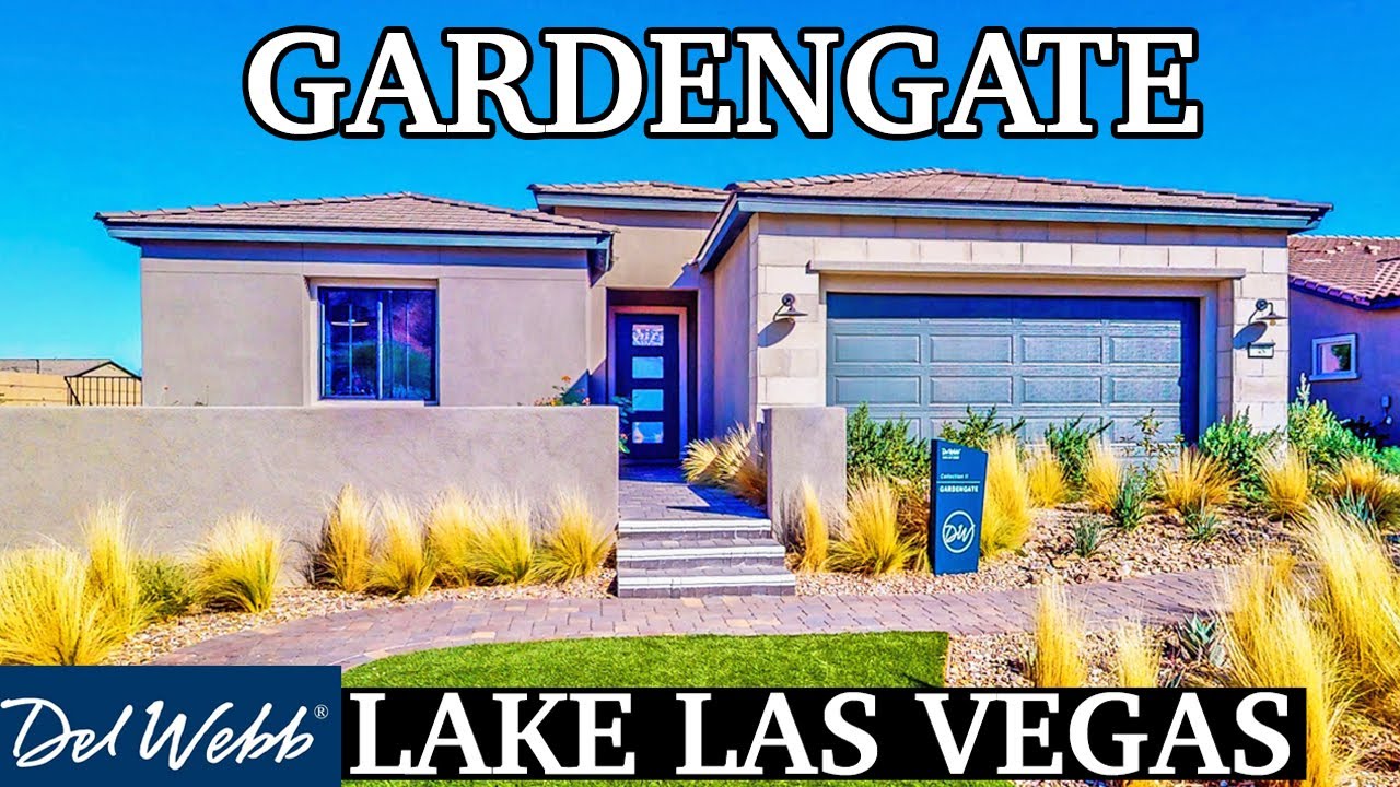 image 0 Single Story Homes In Lake Las Vegas - Gardengate Plan By Del Webb