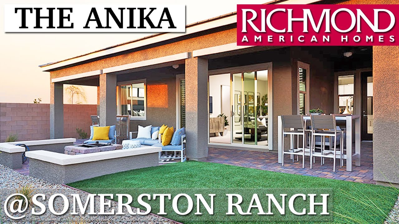 image 0 Single Story Homes In Skye Hills / Nw Las Vegas - Anika Plan By Richmond American Homes @ Somerston