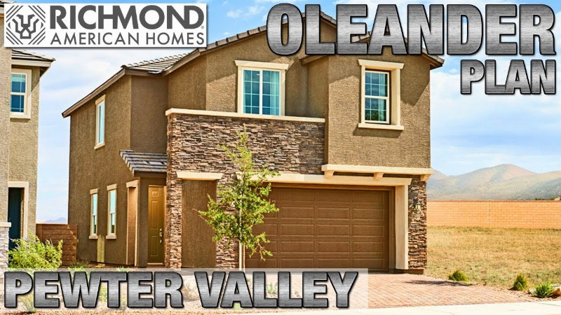 image 0 Southwest Las Vegas New Homes For Sale Mid $400s - Richmond American - Oleander Plan @ Pewter Valley