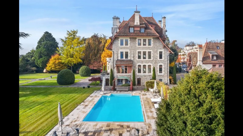 image 0 Spectacular Mansion In Pully Vaud Switzerland : Sotheby's International Realty