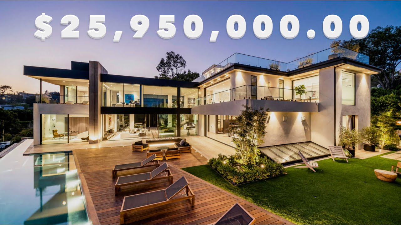 image 0 Stunning Los Angeles Modern Mega Mansion - For Sale $25950000