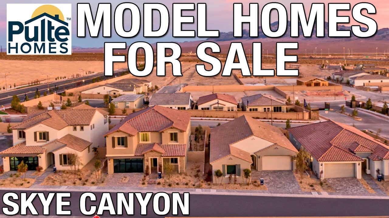 image 0 Stunning Pulte Model Homes For Sale In Skye Canyon - Las Vegas New Homes - Move In Ready Homes