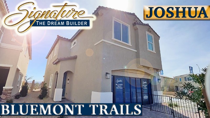 Stunning Signature New Homes For Sale - Joshua Plan 2170sqft $475+ Southwest Las Vegas
