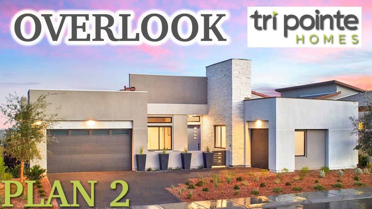 image 0 Summerlin Single Story Modern Living In Redpoint Village : Tri Pointe Homes At Overlook Plan 2