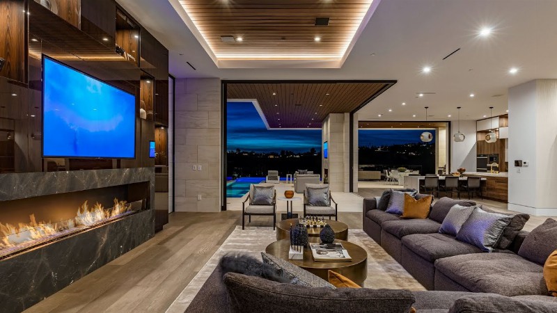 image 0 The Bel Air House - A Sensational Contemporary Masterpiece With Sweeping City And Ocean Views
