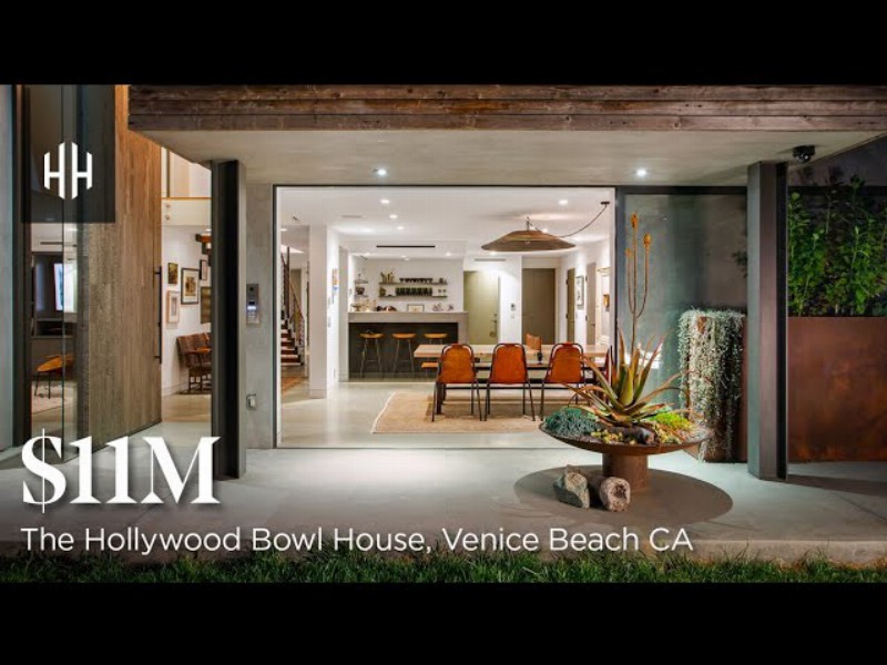 image 0 The Hollywood Bowl House Of Venice Beach : Designed By David Hertz Faia