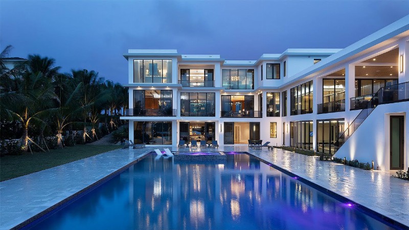 image 0 The Most Exceptional Ultraluxury Mansion In Lake Worth Florida With Commanding Ocean Views