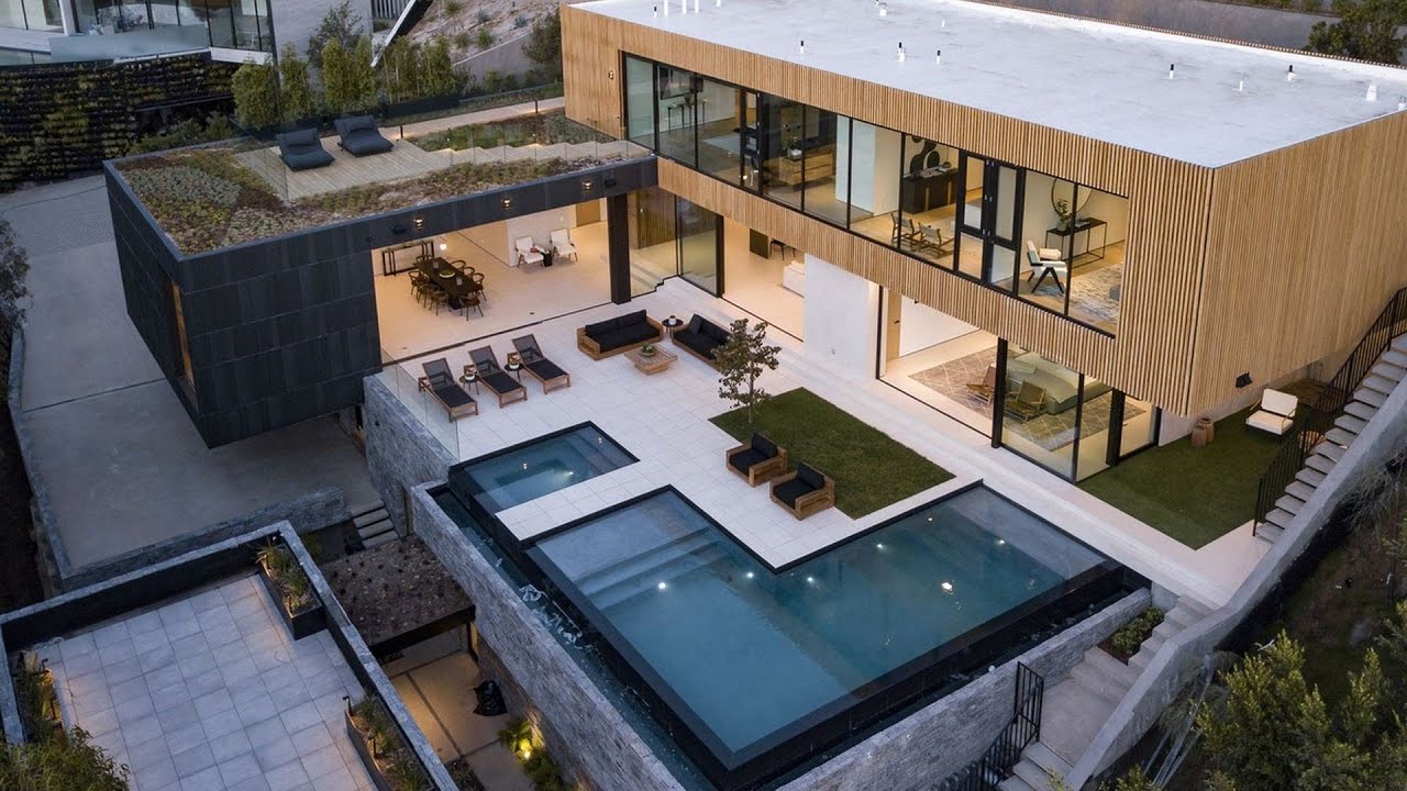 The Newest Modern Mansion In Beverly Hills Hits Market For $17750000